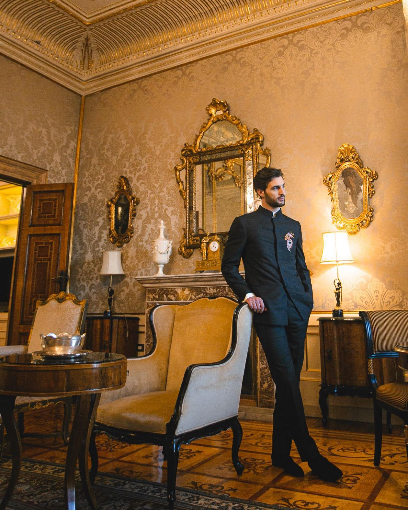 image  1 Hotel Danieli, Venice - The classic elegance of artisanal tailor Franco Puppato's creations blends g